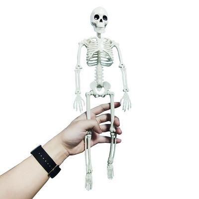 Visszapillantó tükör medál ember 40 cm csontváz modell autó dekoráció Halloween kellékek csontok autóbelső kiegészítők