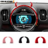 Cute Devil Horns automašīnas gaisa izplūdes virziens informācijas panelis 3D ornamenti priekš BMW MINI ONE COOPER S F54 F55 F56 F60 R54 R55 R56 R60 R61