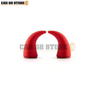 Cute Devil Horns automašīnas gaisa izplūdes virziens informācijas panelis 3D ornamenti priekš BMW MINI ONE COOPER S F54 F55 F56 F60 R54 R55 R56 R60 R61