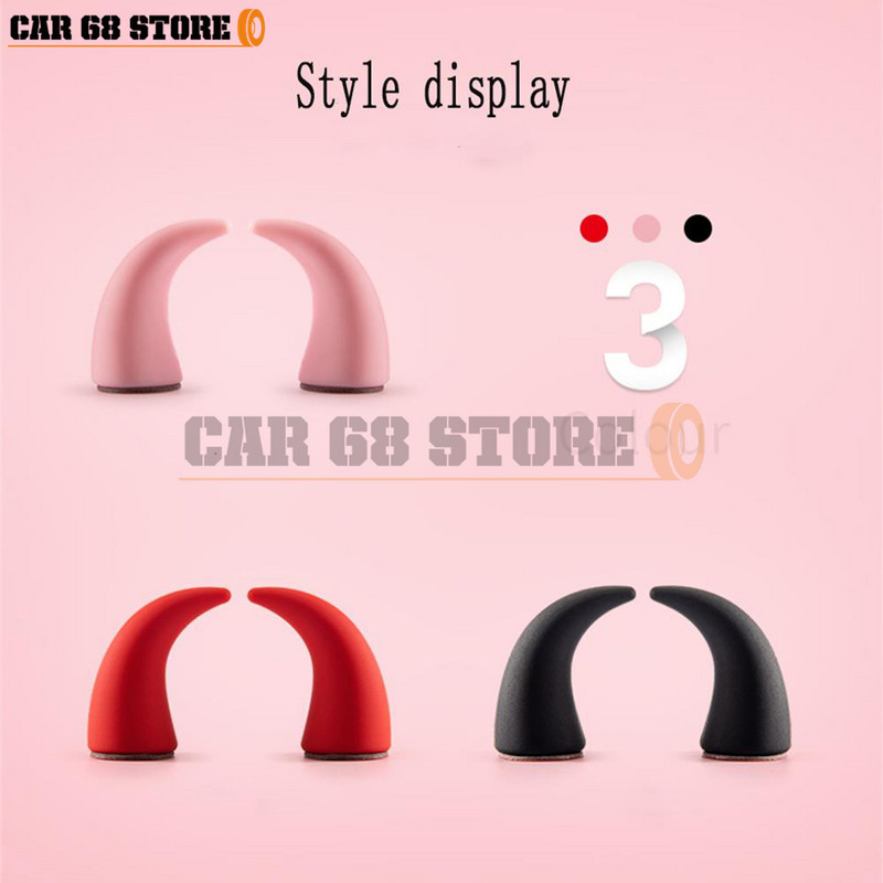 Aranyos ördögkürt autó levegőkimeneti iránya műszerfal 3D díszek BMW MINI ONE COOPER S F54 F55 F56 F60 R54 R55 R56 R60 R61 modellhez
