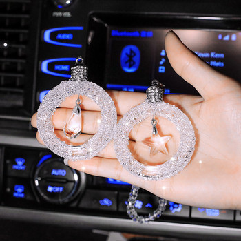 Fashion Car Crystal Star Water Drop Κρεμαστό Κρεμαστό Διακόσμηση Όμορφα στολίδια εσωτερικού χώρου Αξεσουάρ