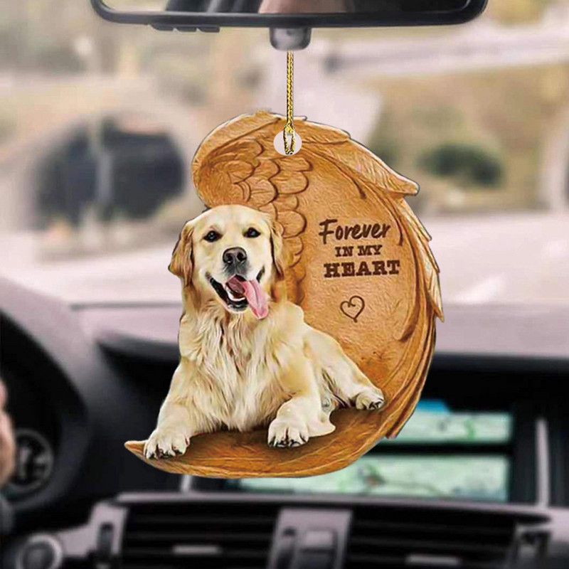 1 ΤΕΜ. 2D χαριτωμένο αστείο άγγελος ύπνου φτερό σκυλιού Κρεμαστό στολίδι κινουμένων σχεδίων Χαριτωμένο κρεμαστό τσάντα αυτοκινήτου Μπρελόκ Κρεμαστό στολίδια αυτοκινήτου