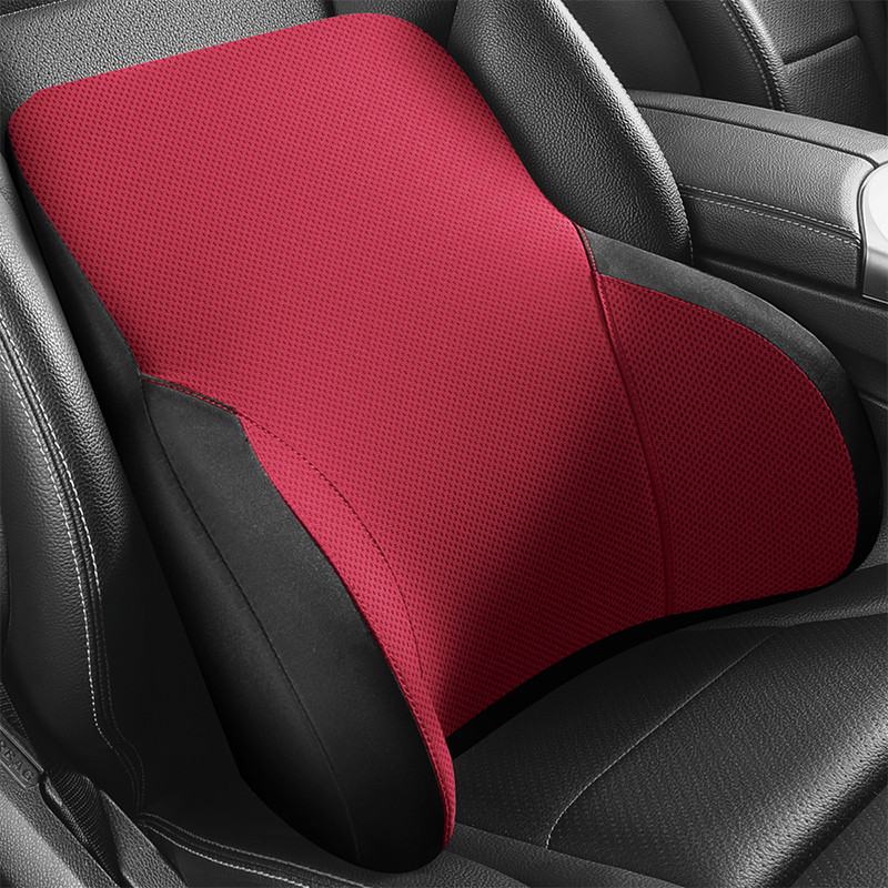 Memory Foam univerzális autós háttámasz szék masszázs Deréktámasz derékpárna hálós szellőző párnapárna autóirodához otthon