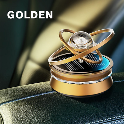 Autó Exquisite Középkonzol Dekoráció Napenergia Automata Forgó Mágneses Levitáció Aromathe Personali Auto Belső Perfu