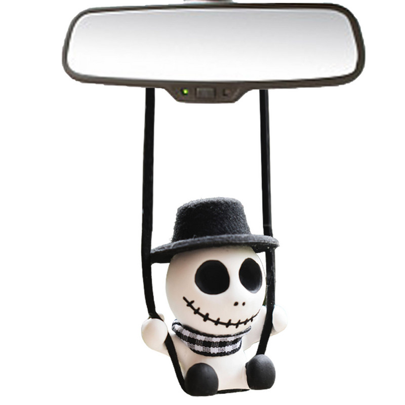 Κρεμαστό αυτοκίνητο Anime Στολίδια Κρεμαστό κρανίο αυτοκινήτου Κούνια καθρέφτη αυτοκινήτου Κούνια Εσωτερικής Διακόσμησης Αξεσουάρ Δώρα