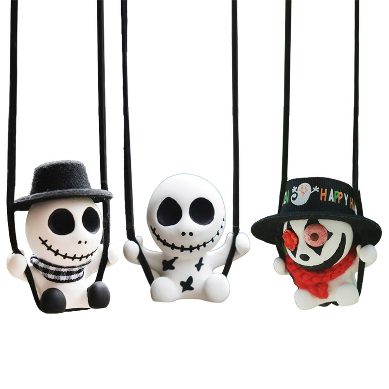 Κρεμαστό αυτοκίνητο Anime Στολίδια Κρεμαστό κρανίο αυτοκινήτου Κούνια καθρέφτη αυτοκινήτου Κούνια Εσωτερικής Διακόσμησης Αξεσουάρ Δώρα