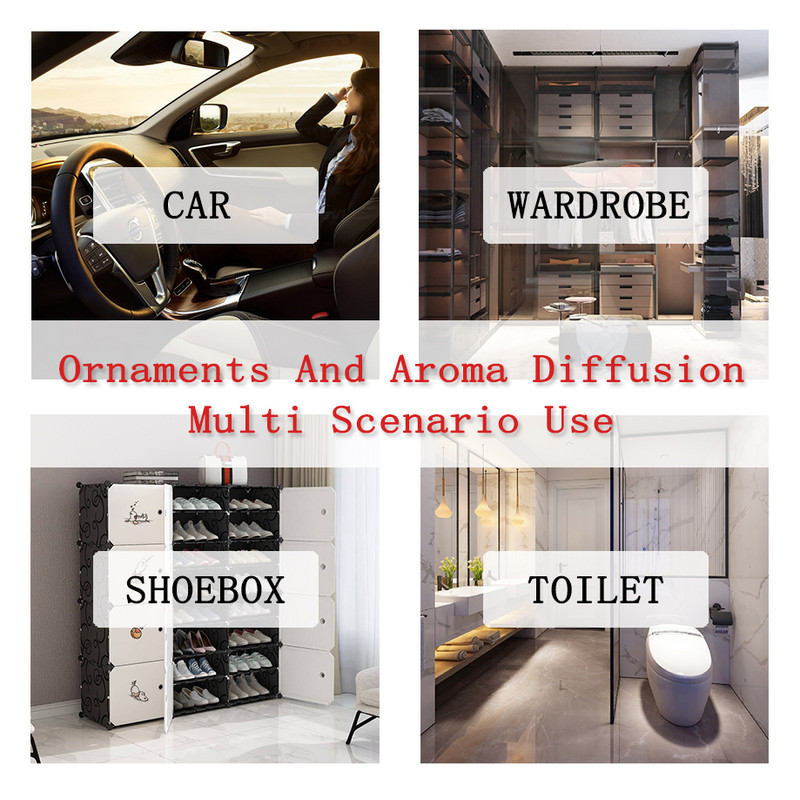 FinRu Κεραμικό Κρεμαστό Αξεσουάρ Διακόσμηση Άρωμα Διάχυσης Πέτρα εσωτερικού χώρου αιθέριου ελαίου Άρωμα που εκπέμπει γύψο αποσμητικό αέρα