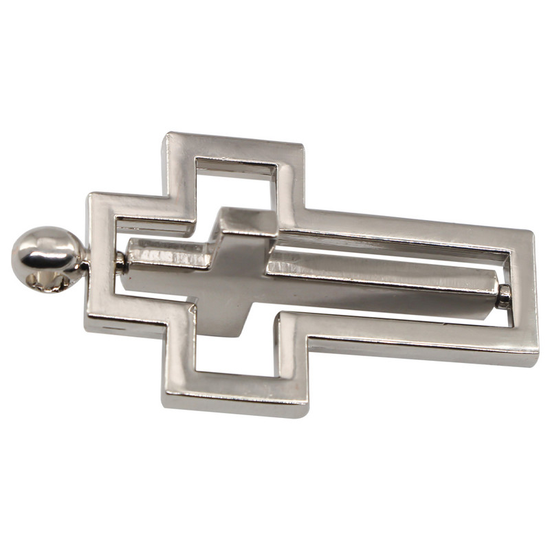 Új divat Dupla forgó Jesus Cross autós medál visszapillantó tükör Dekoráció Díszek Gépkocsik Beltéri Autók Tartozékok