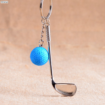Ключодържател за топка за голф първокласен метален ключодържател Ключодържател за кола Ключодържател спортни стоки спортен подарък За сувенирна топка ключодържател 17167