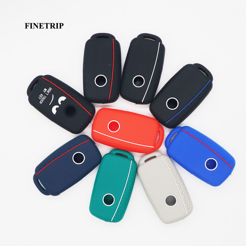 Μην αγγίζετε το κλειδί μου Κάλυμμα τηλεχειριστηρίου χωρίς κλειδί σιλικόνης για VW Caddy Golf Jetta Polo Passat Scirocco Tiguan για κάθισμα Skoda Octavia