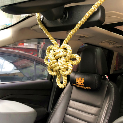 JDM Junction 10. évfordulós kiadású új modell Kintsuna Rope JP Fusa Kiku Knot autós visszapillantó tükörrögzítő kabalához
