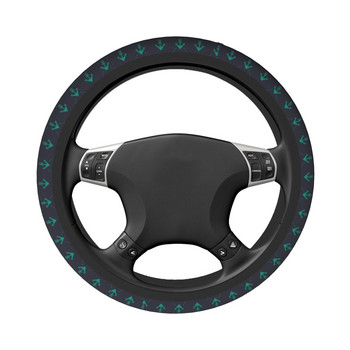 Anchor Car Steering Wheel Cover 37-38 Soft Auto Steering Wheel Protector Κατάλληλη διακόσμηση αυτοκινήτου Αξεσουάρ τιμονιού