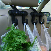 180 kraadi pööratav autoistme seljakonks Multifunktsionaalne metallist auto istme peatoe riidepuu kott konksuhoidik koti rahakoti hoidiku jaoks