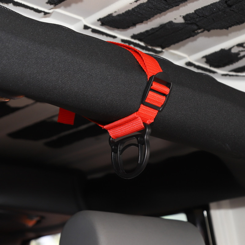 YCCPAUTO 2 buc. cuier de haine pentru mașină, cârlig pentru haine și pălării pentru Jeep Wrangler TJ JK JL 1997-2018 Accesorii pentru interior auto