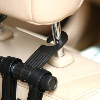 1 τμχ Universal γάντζος πλάτης καθισμάτων αυτοκινήτου Αξεσουάρ αυτοκινήτου Εσωτερική φορητή κρεμάστρα θήκη αποθήκευσης για τσάντα τσάντα υφασμάτινη διακόσμηση