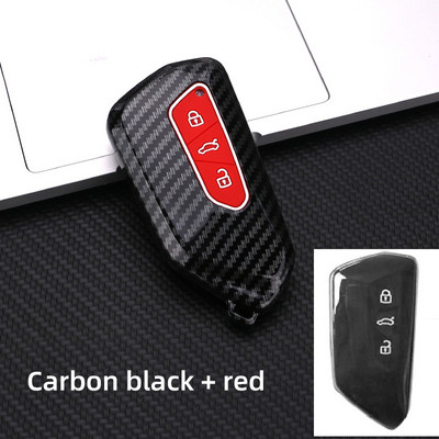 Για Volkswagen VW Golf 8 MK8 id4 Skoda Octavia 4 A8 Seat Leon MK4 Cupra Formentor 2020 2021 2022 Κάλυμμα θήκης κλειδιού αυτοκινήτου