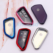 Suport pentru husă pentru chei de mașină din TPU moale pentru husă pentru telecomandă pentru VW Golf 8 pentru Seat Leon MK 4 Tarraco Ateca pentru Skoda Octavia 2020