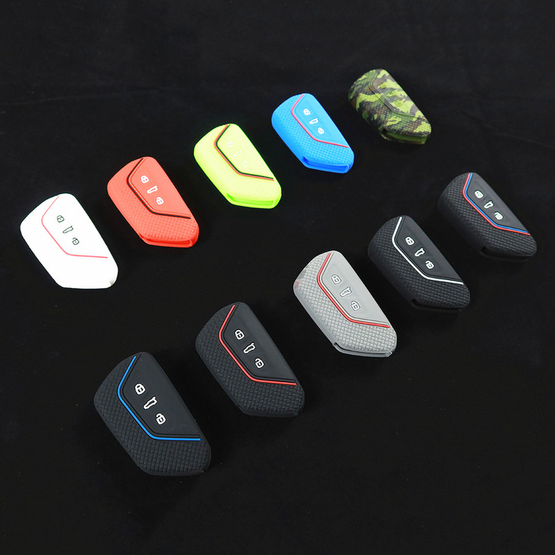 Pentru Skoda Octavia a8 2020 2021 mașină din silicon din spate pentru telecomandă inteligentă husă pentru chei pentru chei pentru Seat leon fr mk4 2019 2020