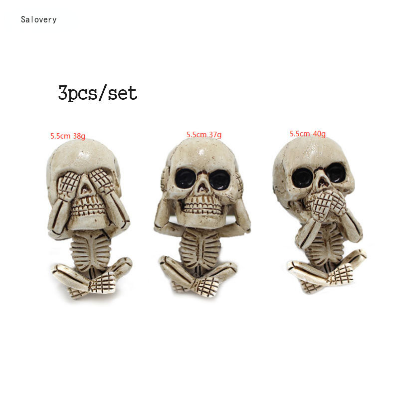 Accesorii noi amuzante pentru mașini Parfum Odorizant Craniu Decorare interioară auto Aer condiționat Mașină Priză de aer Clip de parfum