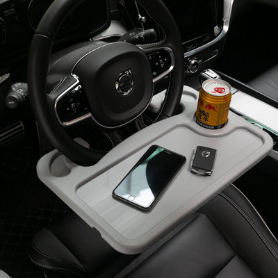 Car Laptop Stand Notebook Desk Steering Wheel Tray Table for Food Drink Holder Car Multi-function Table Interior Accessories