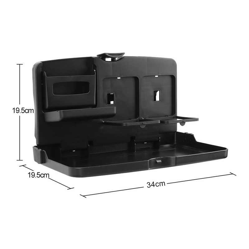 Univerzalna ABS polica za stol za automobil Sklopivi nosač za automobil za hranu, piće, držač za telefon, pladanj Automobilska stražnja sjedala, stolić za automobil Dječje putovanje