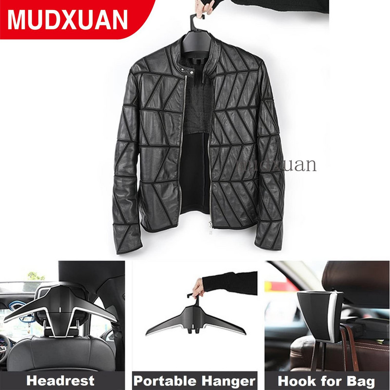 Nova 1kom višenamjenska vješalica s kukom za autosjedalicu Naslon za glavu Vješalica za kapute Držač za odijela visoke kvalitete