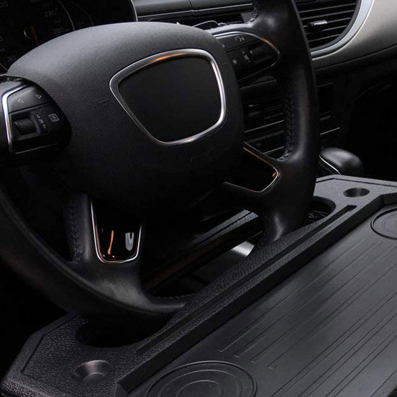 Univerzalni pladanj za automobil za jelo Stol za volan sa automatskim volanom za prijenosno računalo, tablet, prijenosno računalo Stol za putovanje automobilom za vozače