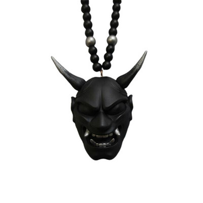 Casca Samurai Kabuto / Hannya Japonez Oni Mașină Oglindă Ornamente Oglindă Japoneză Samurai Assassin Demon Oni Masca Pandantiv mașină