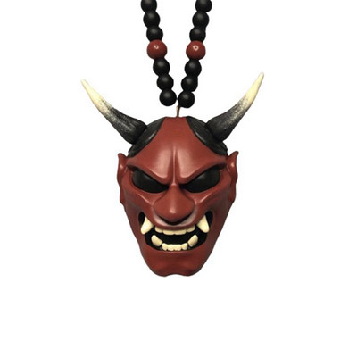Casca Samurai Kabuto / Hannya Japonez Oni Mașină Oglindă Ornamente Oglindă Japoneză Samurai Assassin Demon Oni Masca Pandantiv mașină