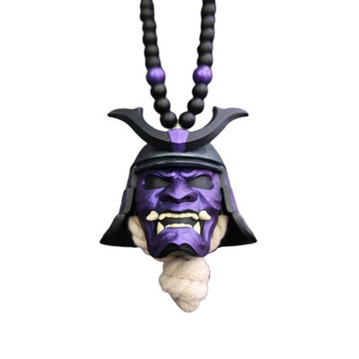 Casca Samurai Kabuto / Hannya Japonez Oni Mașină Oglindă Ornamente Oglindă Japoneză Samurai Assassin Demon Oni Masca Pandantiv mașină