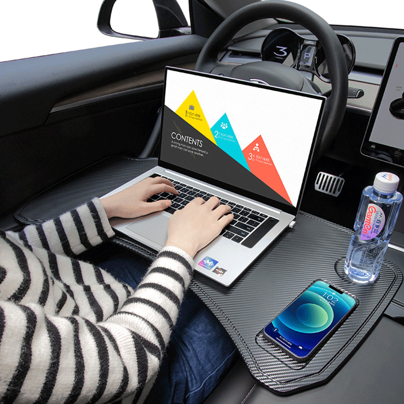 Stol za prijenosno računalo za automobil Tesla Model Y 3 SX Sklopivi blagovaonski stol Držač poslužavnika Radni stol Tanjur Prijenosni dodaci za automobile