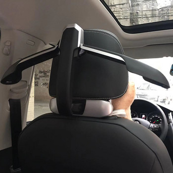 Κρεμάστρα για παλτό αυτοκινήτου Στήριγμα κεφαλιού πίσω καθίσματος ABS+μεταλλική κρεμάστρα ασφαλείας αυτοκινήτου για κρεμαστό γάντζο μπουφάν για παλτό Κρεμάστρα λαβή ασφαλείας