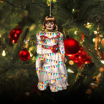 Καθρέφτες οπισθοπορείας Γούρια Κρεμαστό στολίδι Απόκριες Χριστουγεννιάτικο στολίδι κούκλα τρόμου Εφιάλτης κούκλα Gnome Κρεμαστό Κρεμαστό αυτοκίνητο