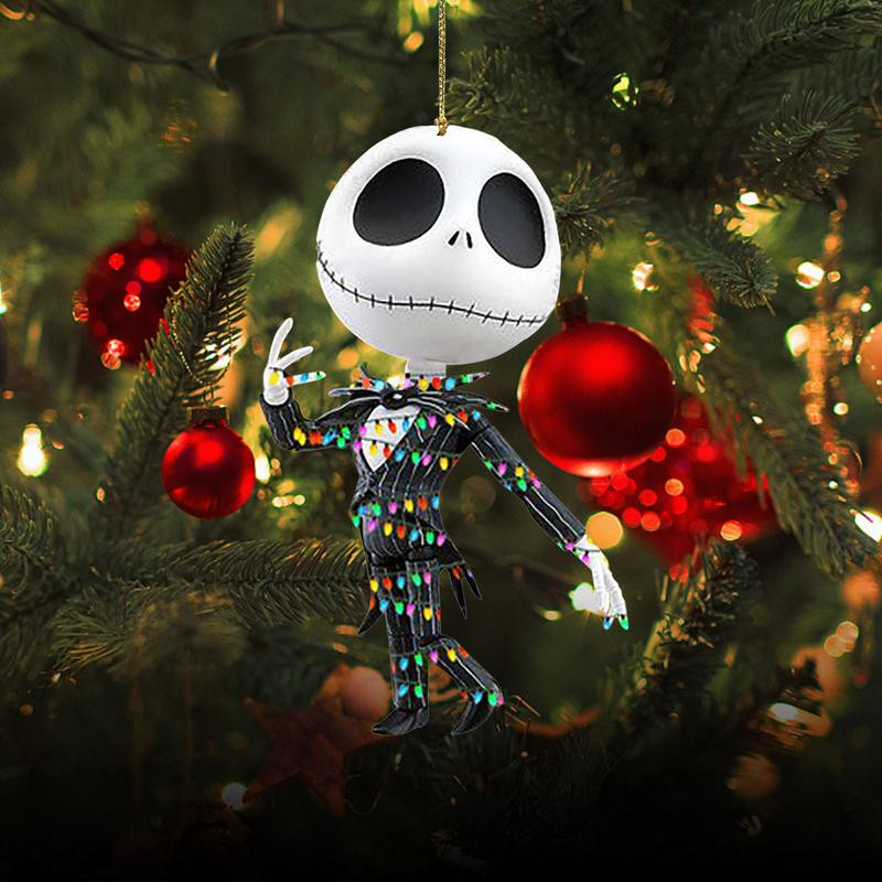 Visszapillantó tükrök varázslatok függő dísz Halloween karácsonyi horror baba dísz rémálom baba gnóm függő függő autó