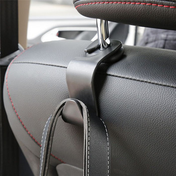 Πλάτη καθίσματος με γάντζο αποθήκευσης αυτοκινήτου Γάντζοι Κρεμάστρα Πολυλειτουργική βάση προσκέφαλου για τσάντα Εσωτερικά αξεσουάρ