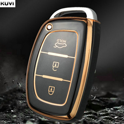 TPU kućište za ključeve automobila Shell Cover Fob za Hyundai Tucson Sonata Santa Fe Elantra Accent Solaris Verna ix25 ix35 i20 i30 i40