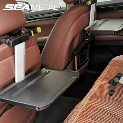 Automobilio staliuko interjeras Automatinės sėdynės nugaros dėklas nešiojamam kompiuteriui Ipad telefono laikiklis Automobilinis sulankstomas stalas Kelioninis gėrimas Užkandis Maisto atramos priedas