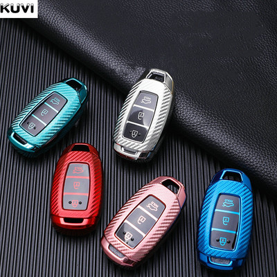 Carcasa TPU pentru chei de la distanță pentru Hyundai i30 IX35 Kona Encino Solaris Azera Grandeur Ig Accent TM Palisade Santa Fe