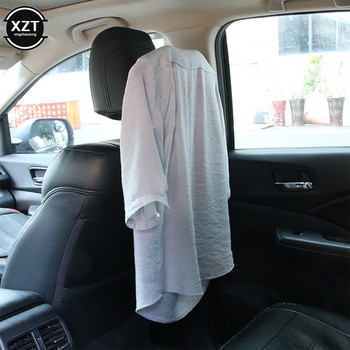 Μαλακή βάση ρούχων αυτοκινήτου Κρεμάστρες για παλτό αυτοκινήτου Πίσω κάθισμα Προσκέφαλο Παλτό Κρεμάστρα Ρούχα Μπουφάν Κοστούμια Θήκη Ράφι Αυτοκινήτου