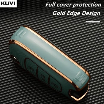 Fashion TPU Car Flip Key Case Shell για KIA Rio 3 Soul Optima Ceed K2 Cerato Sportage για Hyundai Elantra Accent i20 ix35