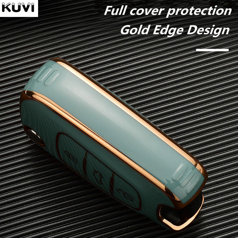 Carcasa de moda TPU pentru chei cu rabat pentru KIA Rio 3 Soul Optima Ceed K2 Cerato Sportage pentru Hyundai Elantra Accent i20 ix35