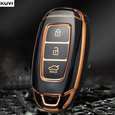 TPU daljinski ključ za automobil Poklopac Shell Fob za Hyundai i30 IX35 Kona Encino Solaris Azera Grandeur Ig Accent TM Palisade Santa Fe
