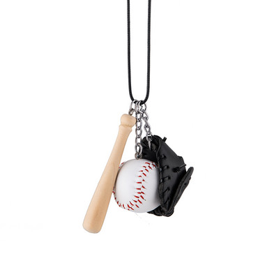 Automobilių aksesuarai beisbolo pirštinės, pakabinami pakabukai, papuošalai, automobilio interjeras, galinio vaizdo veidrodėlis, dekoravimas, kabantis apdaila, automobilio stilius