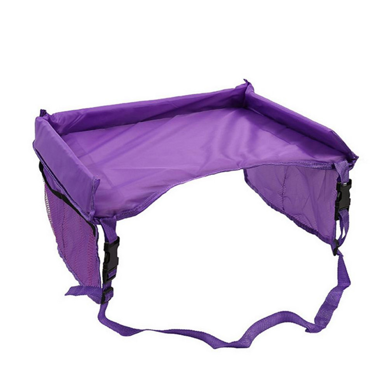 Scaun de mașină pentru copii Tavă de călătorie Scaun de siguranță rezistent la apă Joaca Snack Draw Masa Organizator Depozitare pentru scaune de mașină Cărucioare Călătorii acasă