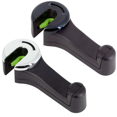 Cârlige pentru tetieră pentru mașină Suport pentru telefon Umeraș pentru spate scaun de mașină pentru geantă de mână geantă Poșetă pentru băcănie Clipsuri pliabile Organizator Accesorii pentru mașină