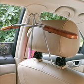 Automobilio kabykla Automobilinė kėdutė galvos atrama Drabužių kabykla nerūdijančio plieno paltai Striukės Laikiklis chalato kablys automobilio salono priedams