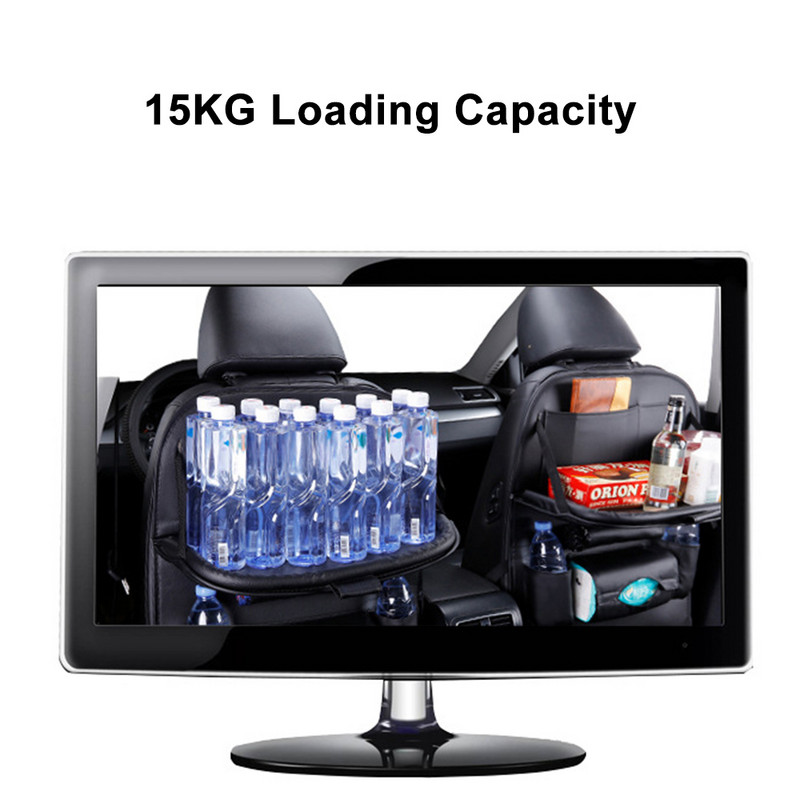 Sulankstomas automobilio sėdynės atlošas Organizatoriaus stalo padėklas vaikams Kelionėms Vaikų laikymo krepšys Apsauga Automobilio laikiklis laikymo organizatorius