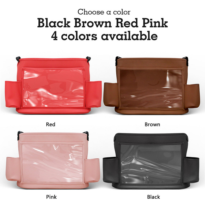 Automobilio galinės sėdynės laikiklis Vaikų laikymo krepšys Automobilio galinės sėdynės dangtelio apsauga su jutikliniu ekranu, planšetinio kompiuterio laikikliu, interjero priedai