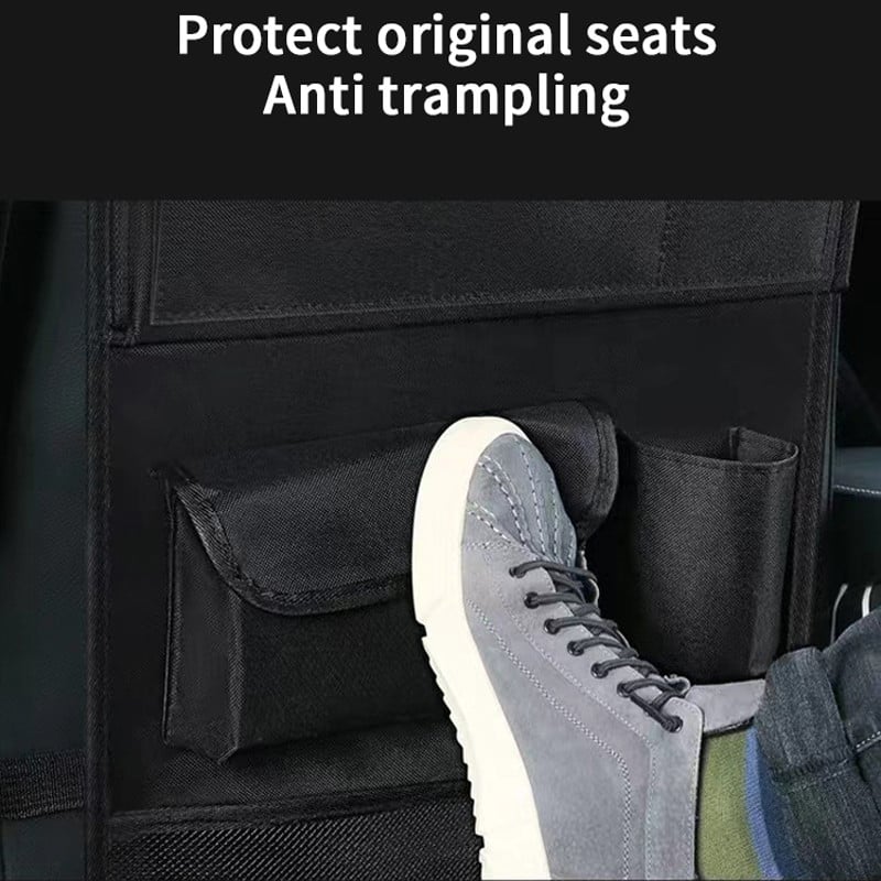Dodatna oprema za automobile Univerzalni organizator za autosjedalice s držačem za tablet s pladnjem/skladištenje s više džepova Pospremanje unutrašnjosti automobila