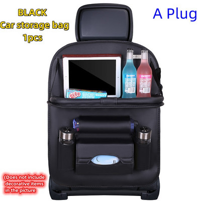 Automobilio galinės sėdynės laikiklis su jutiklinio ekrano planšetinio kompiuterio laikikliu Automatinės saugojimo kišenės, uždengiančios automobilio sėdynės nugaros apsaugos, skirtos kelionėms vaikams